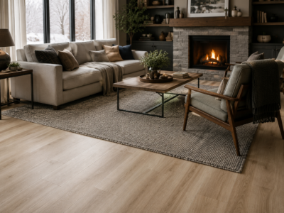 How to Make Vinyl Floors Feel Warmer in Winter