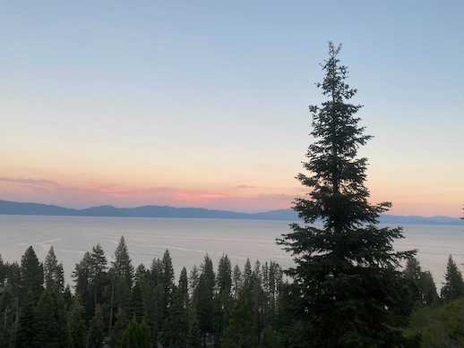landscape photo of Lake Tahoe