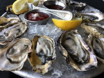 A plate of oyster