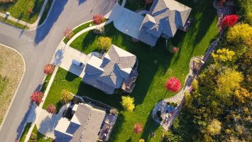 Arial view ofhomes that need Refinancing
