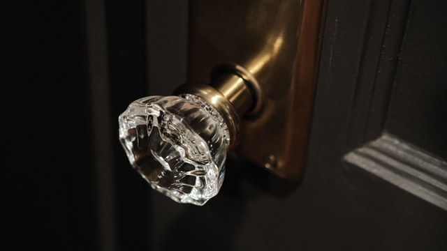 A beautiful doorknob 