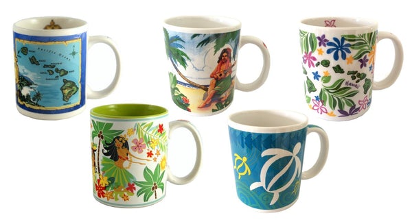 Hawaiian mugs 