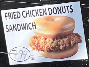 Fried Chicken Donut Sandwich in Washington DC