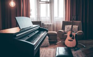 electronic-piano-interior-room