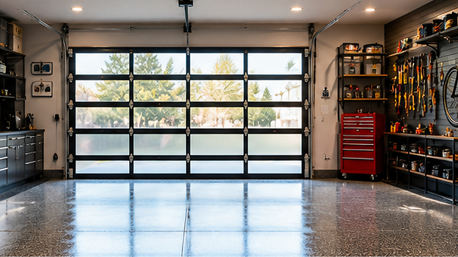 Garage view