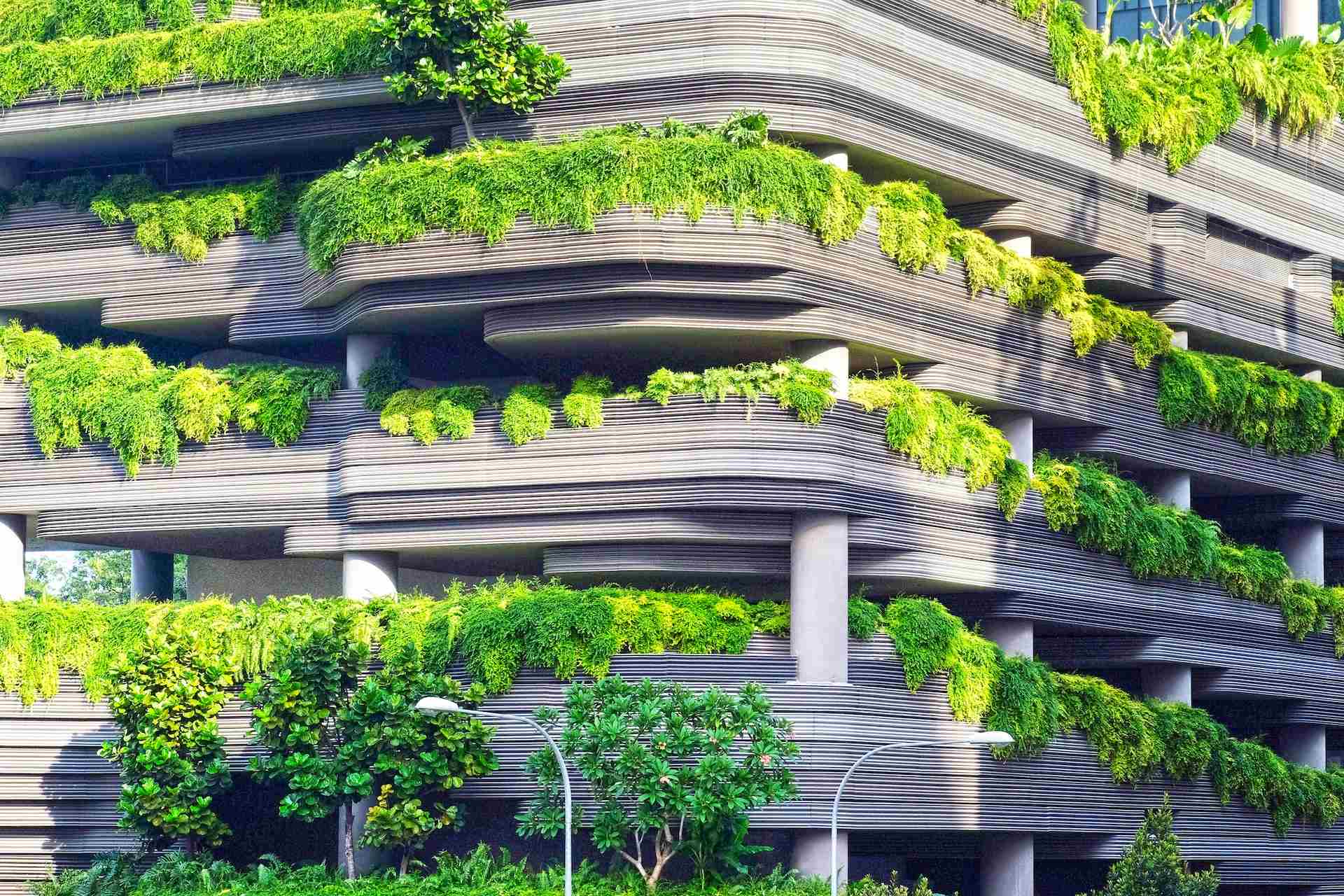 A building that was built with sustainability in mind.