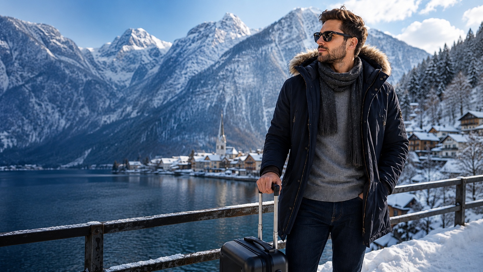 what men should wear when traveling in the winter 0 winter travel