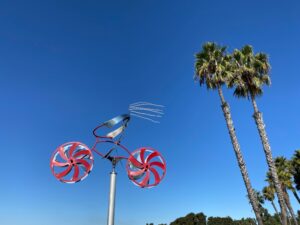 “My Bike” Sculpture in Coronado island. 