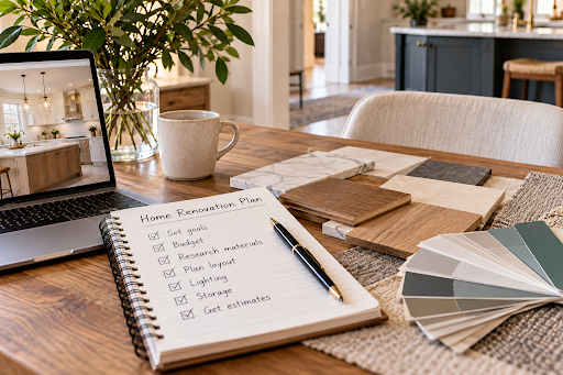 To do list for Home Renovation