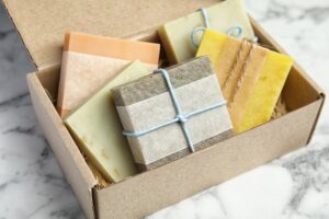 Natural skincare gift set