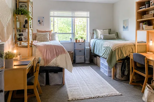 College dorm room