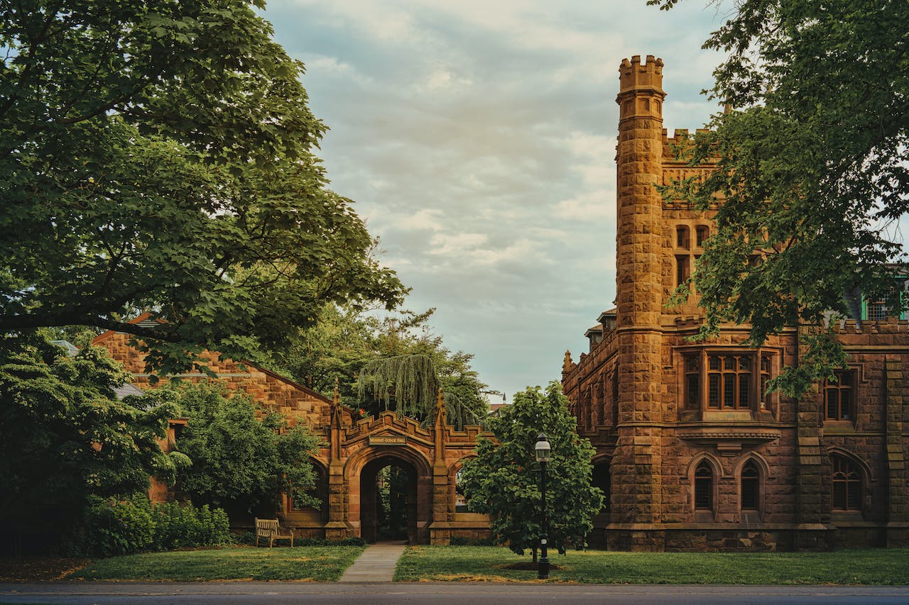 East Pyne Hall of Princeton University.