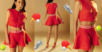 A Guide to Bougie Female Sports Fashion starting with a red pickelball outfit