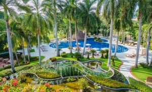 Casa Velas Hotel Pool and garden