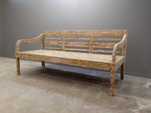  Antique-Javanese-bench-with-custom-white-washed-finish.