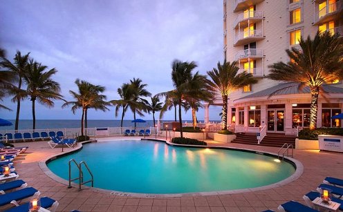 Pelican Grand Beach resort.