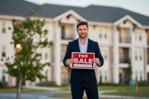 house-seller-real-estate-agents-hold-sign-sale