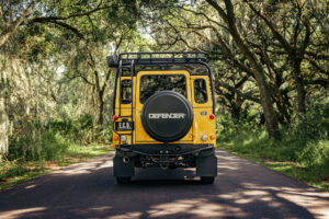 Land Rover Defender 110 back view