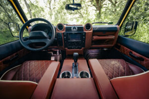 Land Rover Defender 110 interior