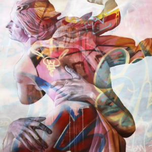 Beautiful erotic painting