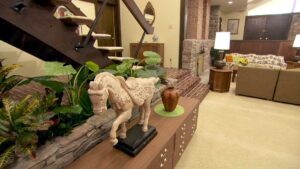 Horse Sculpture in house