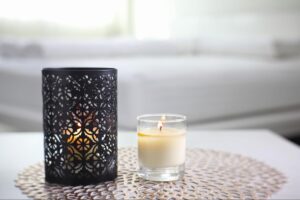 Home aesthetic candle