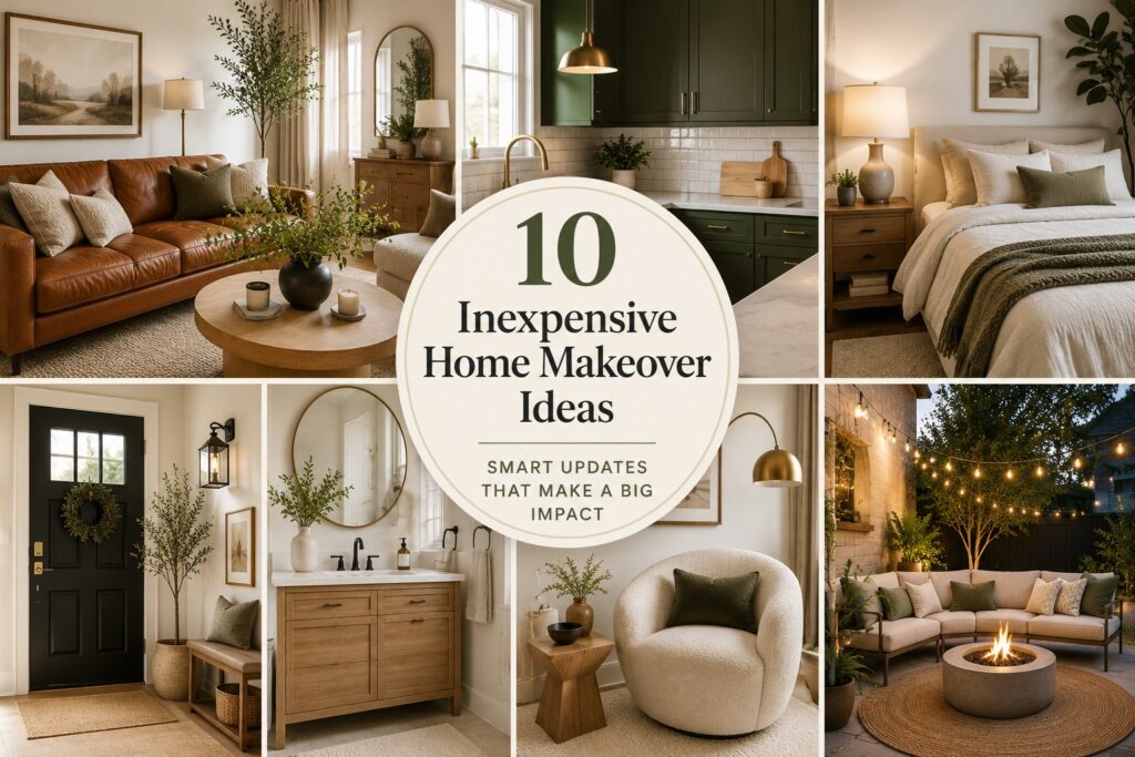 inexpensive home makeover ideas