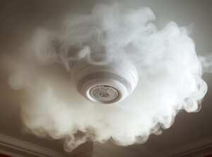 Smoke alarm working